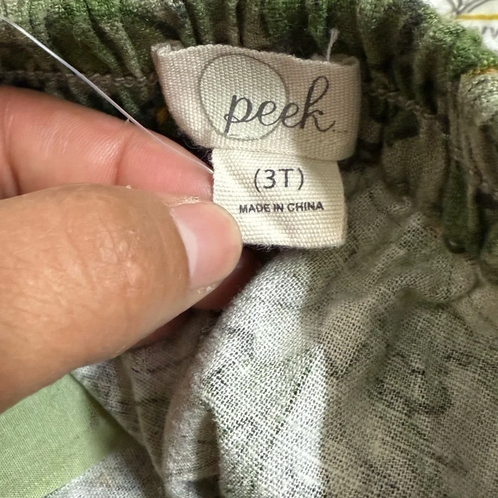 Peek Camouflage Shorts with Embroidery